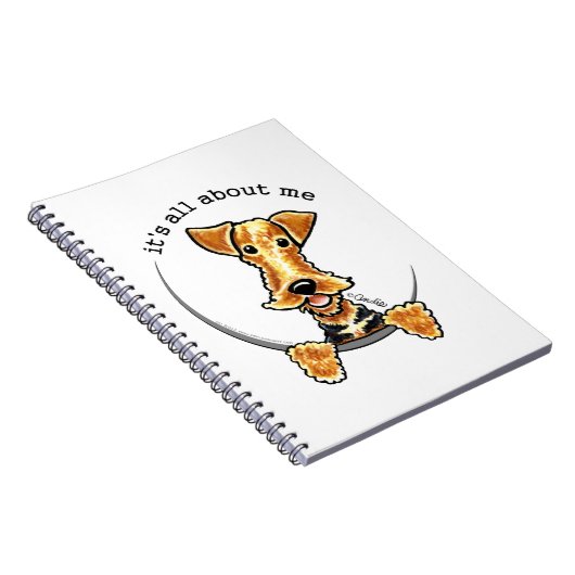 Alles over de Airedale Terrier Notitieboek (Rechterzijde)