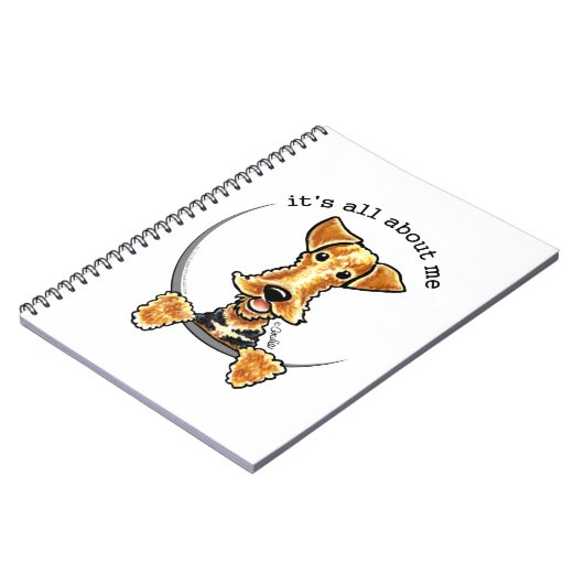 Alles over de Airedale Terrier Notitieboek (Linkerzijde)