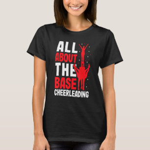 Alles over de basis Cheerleader Outfit Cheer T-shirt