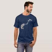 ALLES OVER DE BASS-FUNNY VIST T-SHIRT (Voorkant volledig)