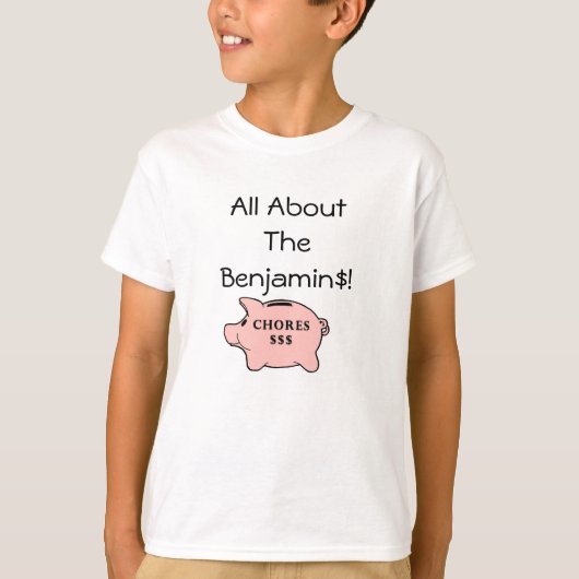 Alles over de Benjamins Kinder T-Shirt (Voorkant)