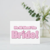 Alles over de bride briefkaart (Staand voorkant)