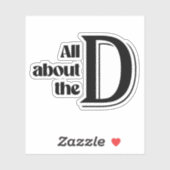 Alles over de D Sticker (Vel)