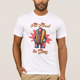 Alles over de Glizzy   Grappige hotdog humor T-shirt