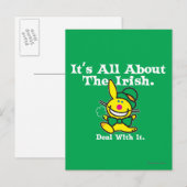 Alles over de Ieren (groen) Briefkaart (Voorkant / Achterkant)