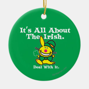 Alles over de Ieren (groen) Keramisch Ornament
