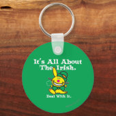 Alles over de Ieren (groen) Sleutelhanger (Voorkant)