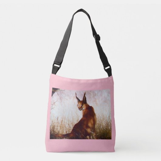 ALLES OVER DE KRUISKRUIDENBOD - WILDE CAT CROSSBODY TAS (Voorkant)