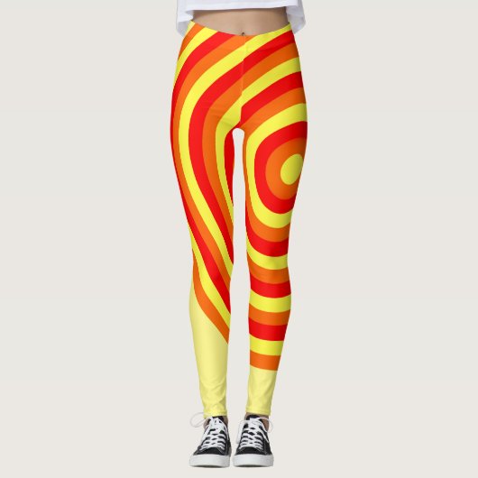 Alles over de Leggings van de Druk met Circular De (Voorkant)