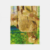 Alles over de Marmots - Baby Geelbuikmarmot Fleece Deken (Voorkant)