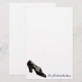 Alles over de schoenen... briefpapier (Voorkant / Achterkant)