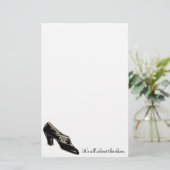 Alles over de schoenen... briefpapier (Staand voorkant)