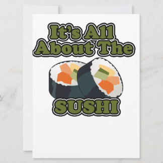 Alles over de sushi voedingshumor