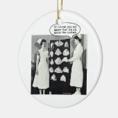 Alles over de zuster Uniform Keramisch Ornament (Links)