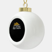Alles over deze Baste Classic Keramische Bal Ornament (Rechts)