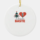Alles over deze fantastische kerstklassieker keramisch ornament (Voorkant)