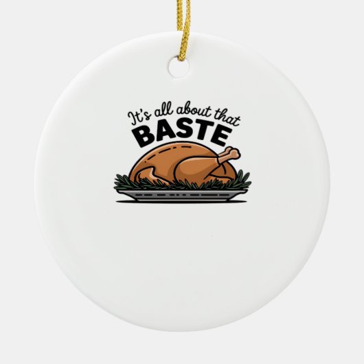 Alles over deze fantastische kerstklassieker keramisch ornament (Voorkant)