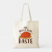 Alles over die bank tote bag (Achterkant)