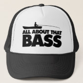 Alles over die bas op bluegill trucker pet (Voorkant)