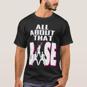 Alles over die basis - grappige Cheerleader Gift T-shirt