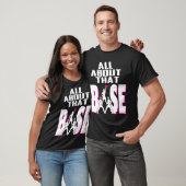 Alles over die basis - grappige Cheerleader Gift T-shirt (Unisex)