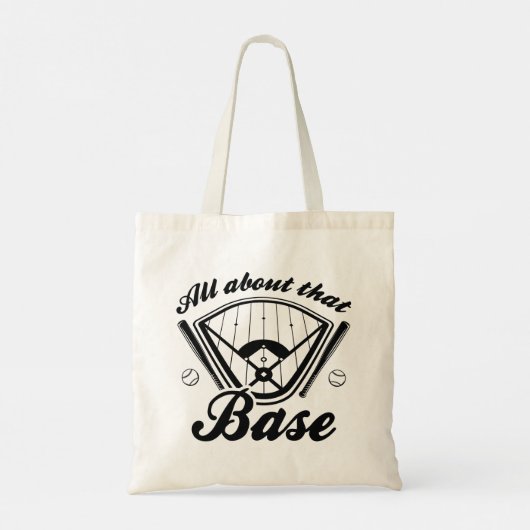 Alles over die basis tote bag (Achterkant)
