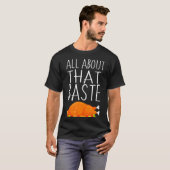 alles over die baste-basting Thanksgiving turkije T-shirt (Voorkant volledig)