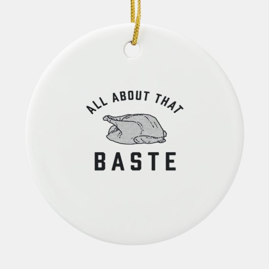Alles over die Baste Classic Grappig Keramisch Ornament (Voorkant)
