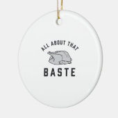 Alles over die Baste Classic Grappig Keramisch Ornament (Links)