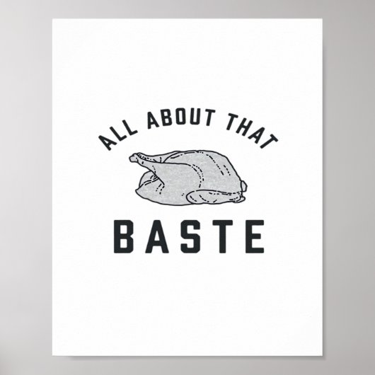 Alles over die Baste Classic Grappig Poster (Voorkant)