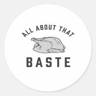 Alles over die Baste Classic Grappig Ronde Sticker
