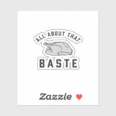 Alles over die Baste Classic Grappig Sticker (Vel)