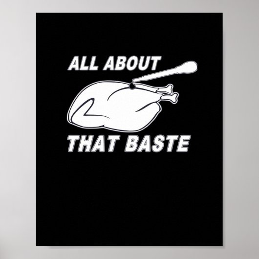 Alles over die Baste Fitted Scoop Poster (Voorkant)