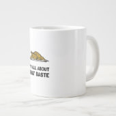 Alles over die baste past grote koffiekop (Voorkant rechts)
