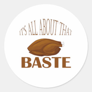 Alles over die Baste Style Quote Ronde Sticker