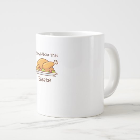 Alles over die baste (Thanksgiving) trendy Grote Koffiekop (Voorkant rechts)