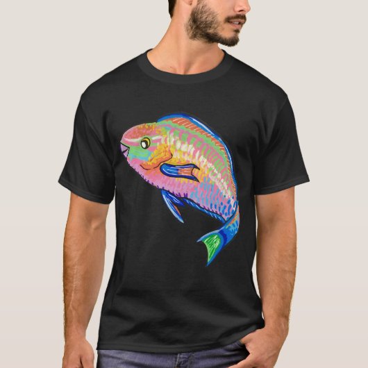 Alles over die scholviscadeau t-shirt (Voorkant)