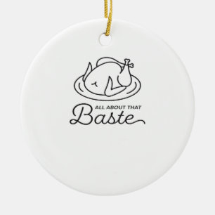 Alles over die smeerlap voor Thanksgiving Keramisch Ornament