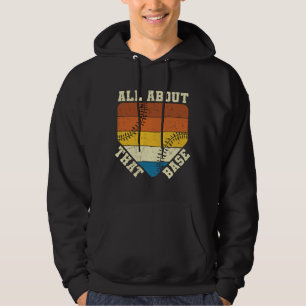 Alles over die thuisbasis   Baseball mooie design Hoodie
