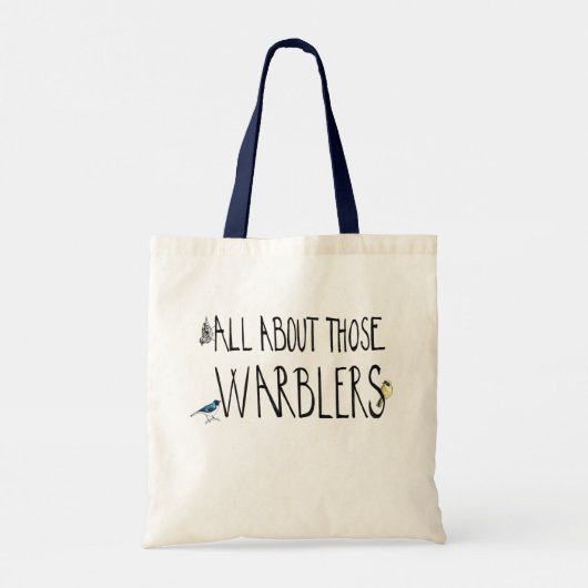 Alles over die Warblers Tote Bag (Achterkant)