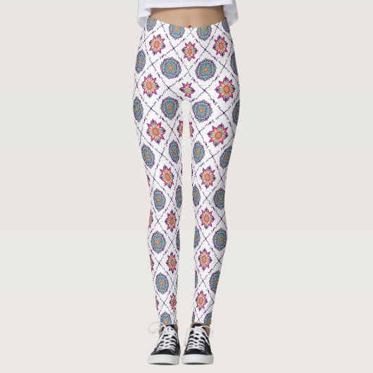 Alles-over-druk Leggings (Voorkant)