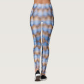 Alles-over-druk Leggings met Abstract Honeycomb (Achterkant)