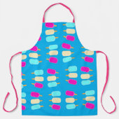 Alles-over-druk Schort IJzenkroam blauw (Voorkant)