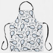 Alles-over-druk Schort schoonheidssalon handspiege (Voorkant)