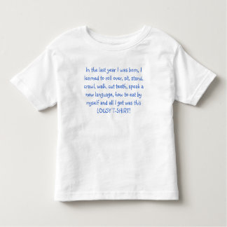 Alles over een jaar kinder shirts