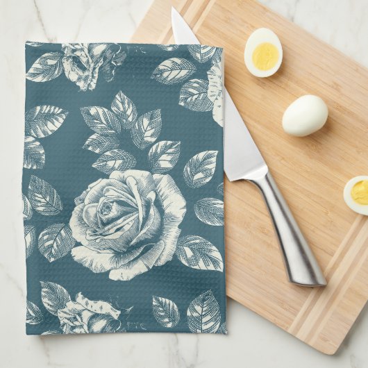 Alles over Floral Theedoek (Quarter Fold)