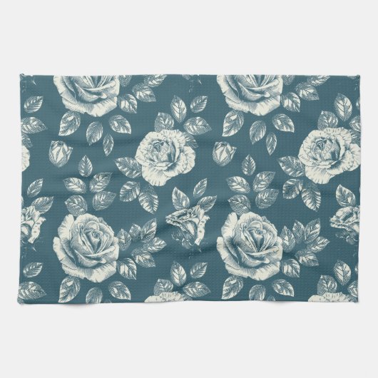 Alles over Floral Theedoek (Horizontaal)