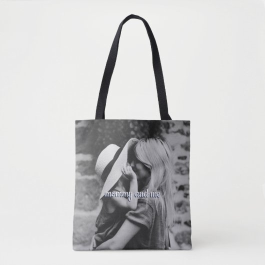 Alles over Foto mama en ik Tote Bag (Voorkant)