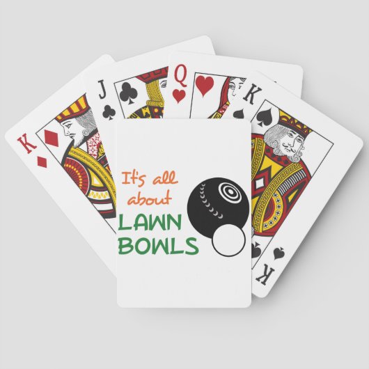 Alles over gelanceerde Bowls Pokerkaarten (Achterkant)