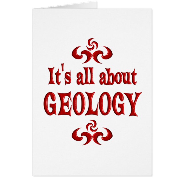 ALLES OVER GEOLOGIE (Voorkant)
